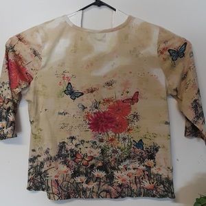 NWT Beautiful beaded top  XXL